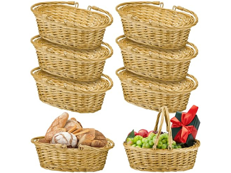 Корзина для пикника со свежими продуктами, семейная, моющаяся, мини-корзина 1950-х, сердце, для двоих, пляж